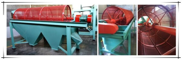 Rotary Screen, Rotary Compost Screener For Organic Fertilizer Sieving